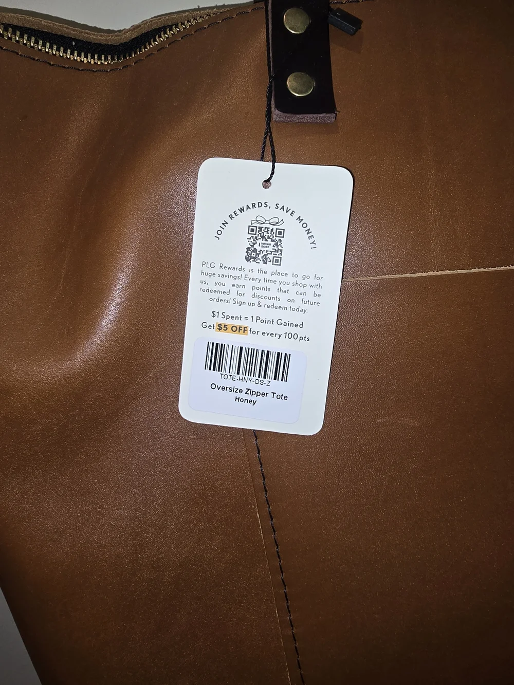 Portland Leather Oversized Classic   Tote In The Color Honey